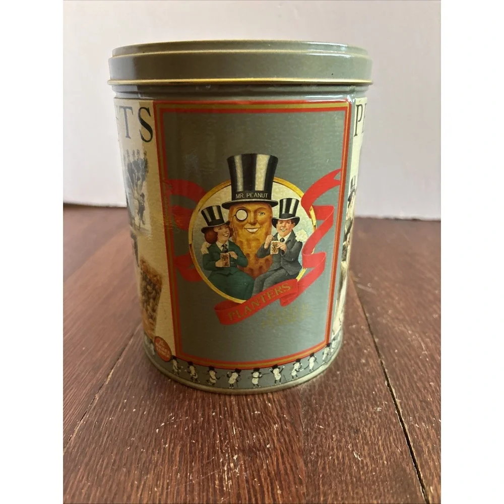 Vintage Mr. Peanut 1898 Tin‎ Planters